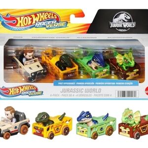 Hot Wheels Jurassic World Dino Racer Set